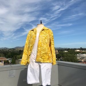 🌼Isaac Mizrahi Live🌼 Soft Floral Dress Jacket XL